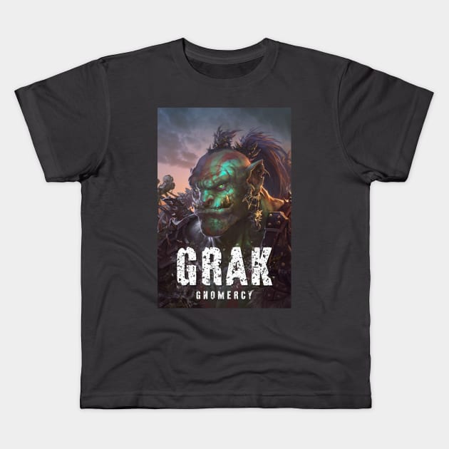 Grak: Gnomercy Kids T-Shirt by Joseph J Bailey Author Designs